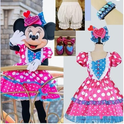 コスプレ ディズニー・パルパルーザ ミニーのファンダーランド ミニー 髪飾り付き 東京ディズニーランド（TDL） ディズニー・パルパルーザ ミニーの