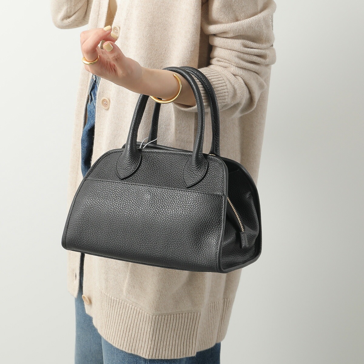 AULENTTI オウレンティ ハンドバッグ DI 3621 DO レディース ショルダーバッグ クロスボディ レザー 鞄 D28/NERO/BLACK