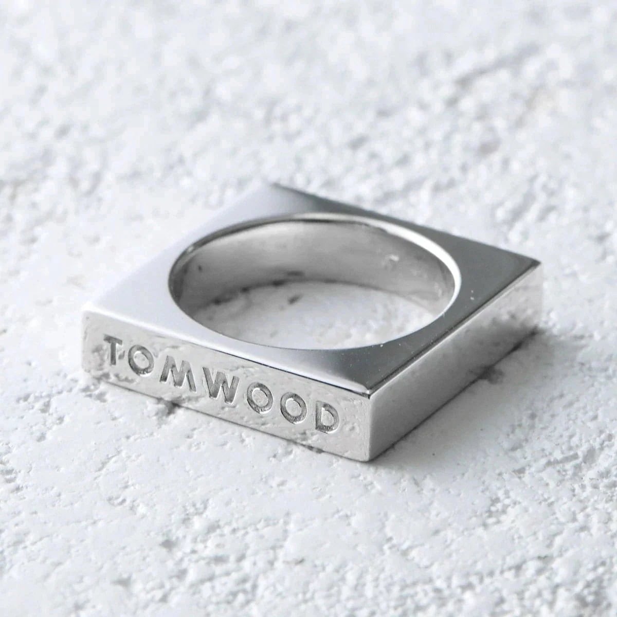 TOMWOOD トムウッド リング メンズ Square Ring スクエア 101411 silver925 アクセサリー 指輪 シルバー
