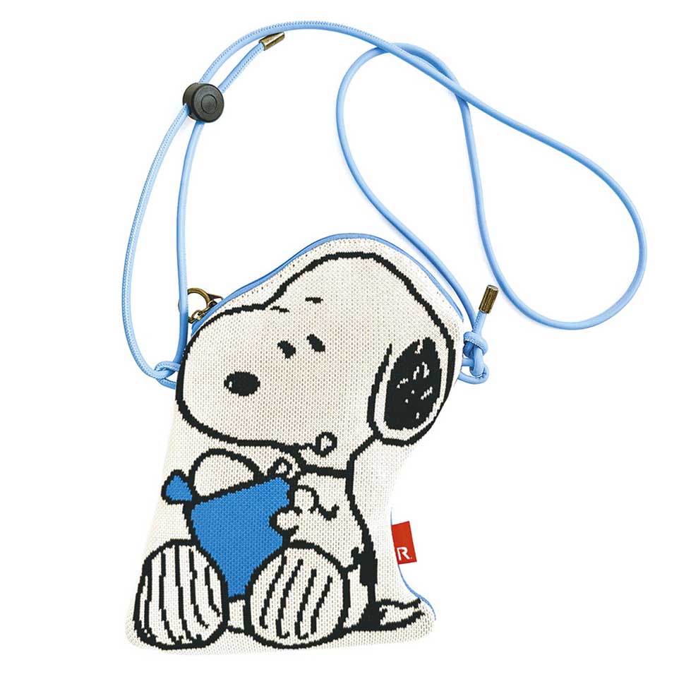 2024新作 スヌーピーバッグ ROOTOTE babyroo pillow knit PEANUTS 8392 ルートート スヌーピー IP.ベビールー.ピローニット.ピーナッツ-9O スナック