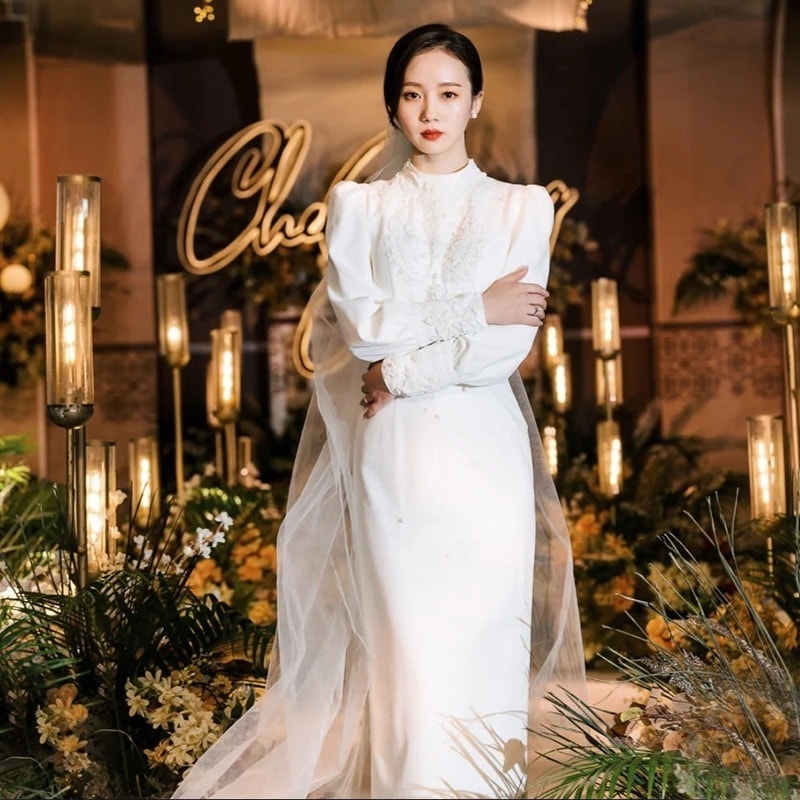 パーティードレス新作 結婚式 ドレス 演奏会 ウェディングドレス お呼ばれドレス 花嫁ロングドレスドレス 白 ロング ウエディングドレス ロングドレス 成人式 2025福袋