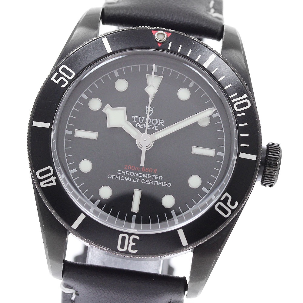 チュードル TUDOR 79230DK ヘリテージ ブラックベイ ダーク 自動巻き メンズ 保証書付き_962015【中古】