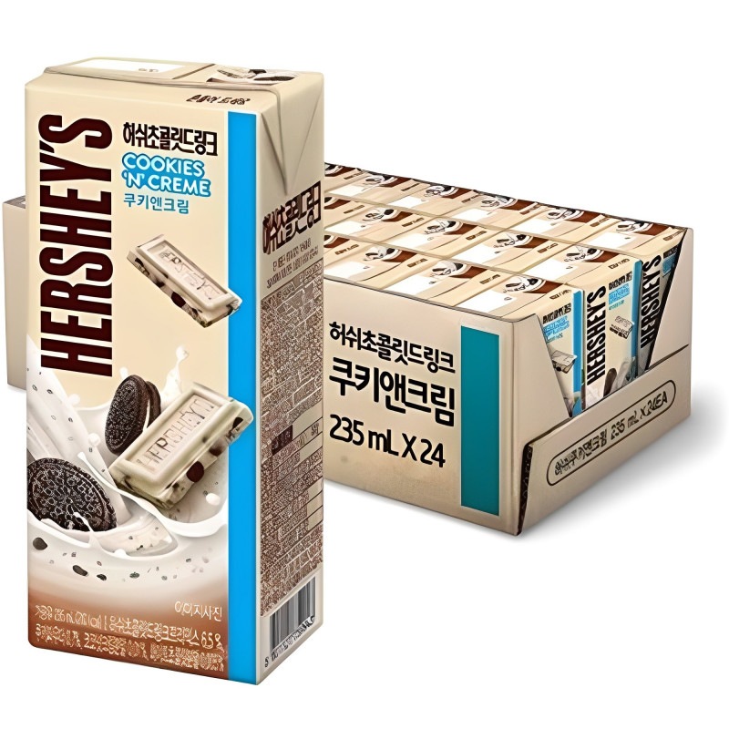 ハーシュチョコレートリンククッキー＆クリーム235ml24個