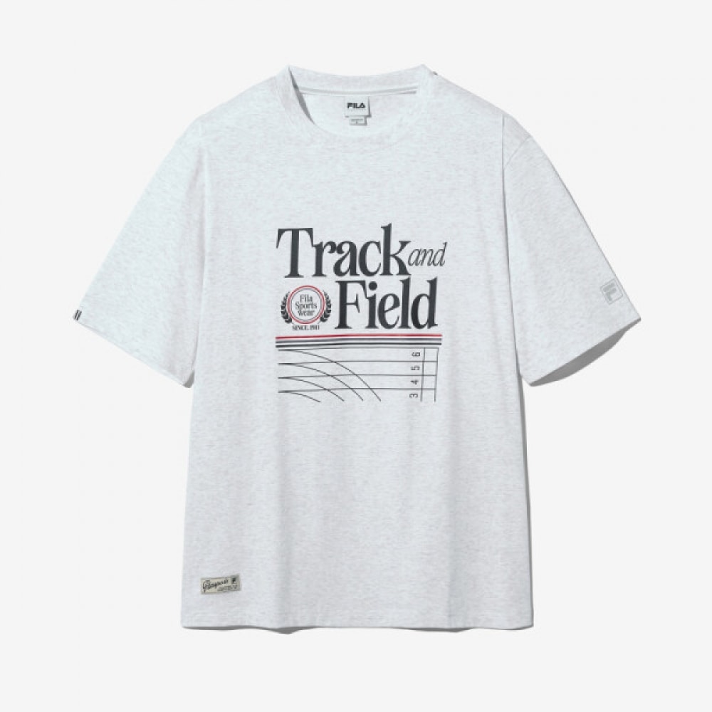 FILA トラック＆フィールド グラフィック 半袖Tシャツ FS2RSH2109X_WTM