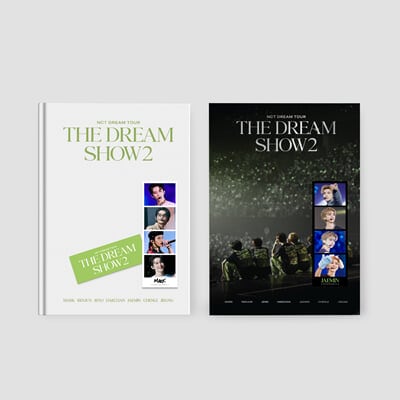 (未開封新品) （フォトブック2種SET）エンシティドリームNCT DREAM CONCERT PHOTOBOOK THE DREAM SHOW2