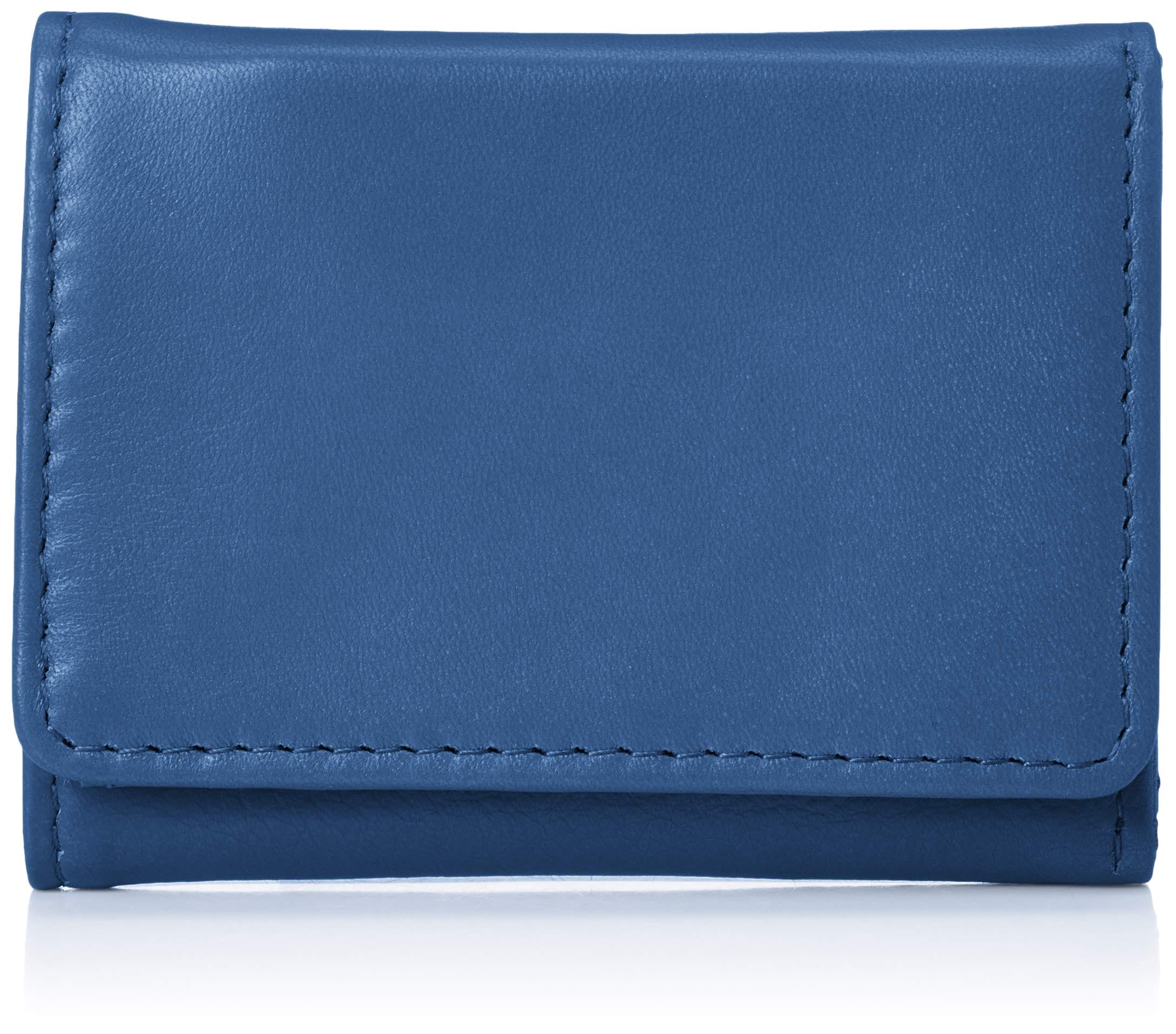 [Hallelujah] tooc 三つ折り コンパクト ミニ財布 レディース ブルー TOW001-Blue