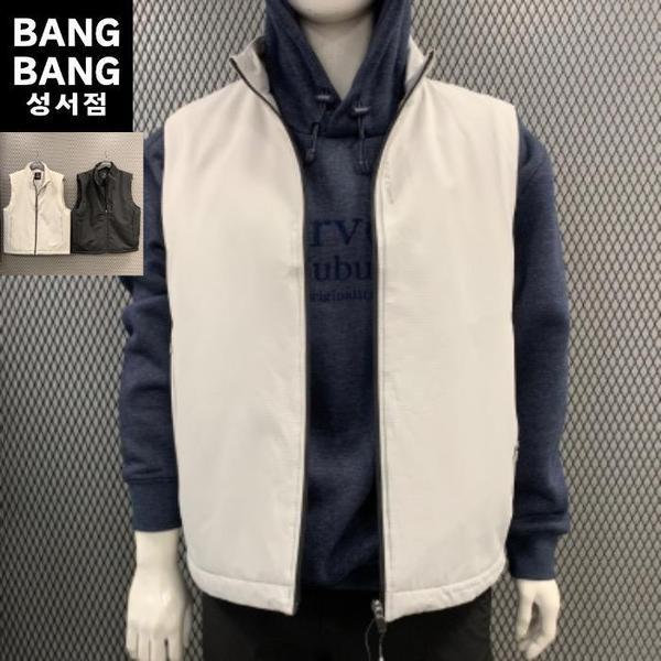 HC04 メンズ ジッパー 無地 モダン 軽量 パディング ベスト 秋 冬 ハイネック 単色 シンプル きれいめ (S41914575)