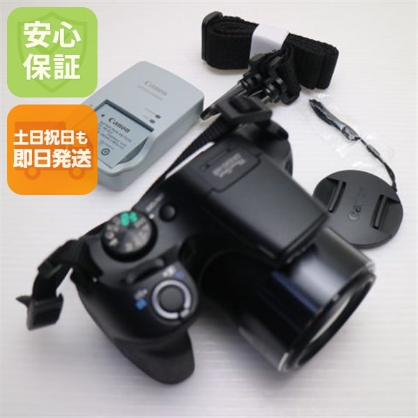 新品同様 PowerShot SX530 HS ブラック コンデジ Canon 74