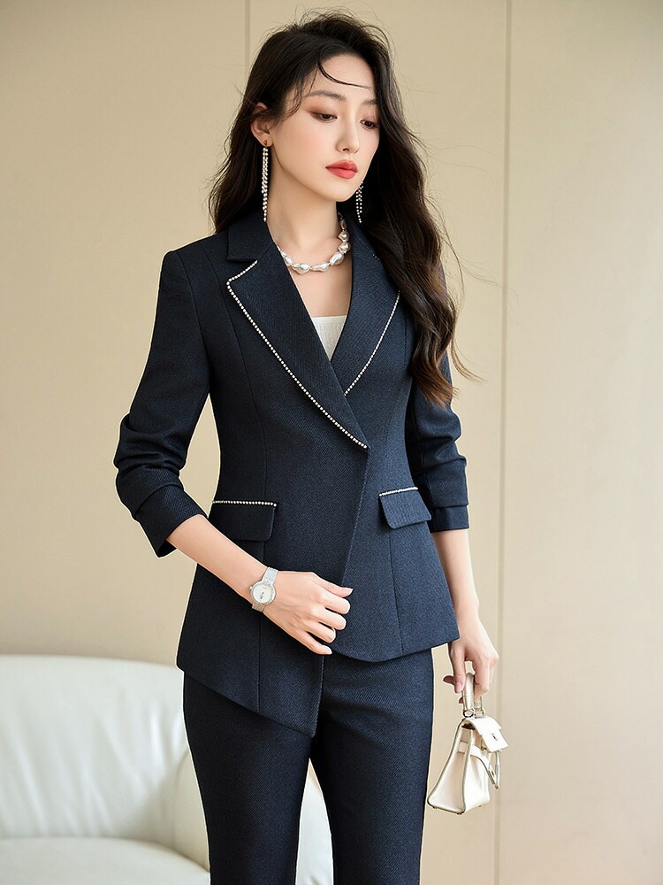 ジャケット レディース 高級感 春秋 不規則 仕事着 気質 女性用 オフィス ファッション