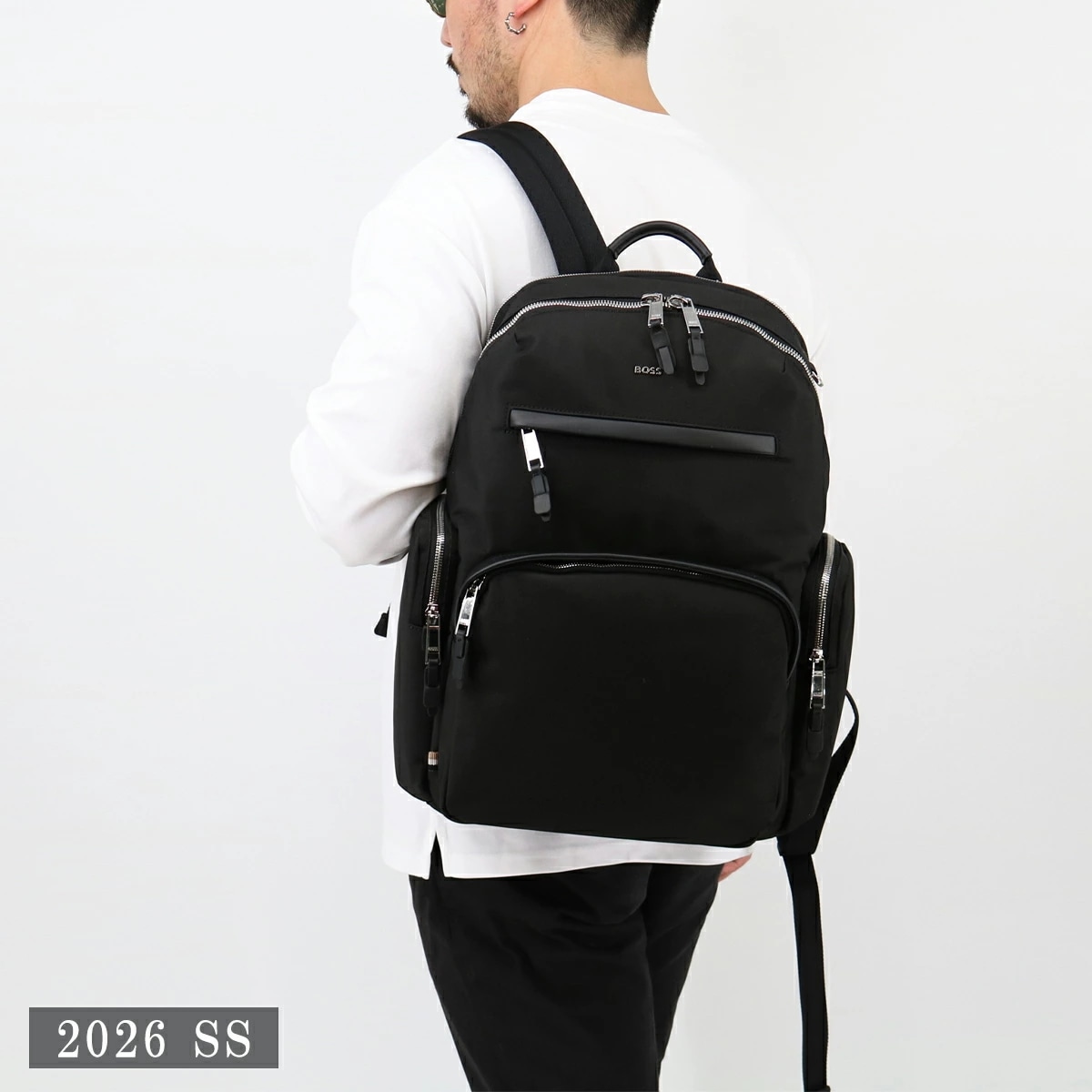50536485 HIGHWAY N ハイウェイ バックパック リュック デイパック A4収納可能 旅行 通勤 通学 スポーツ メンズ BAG 鞄 黒