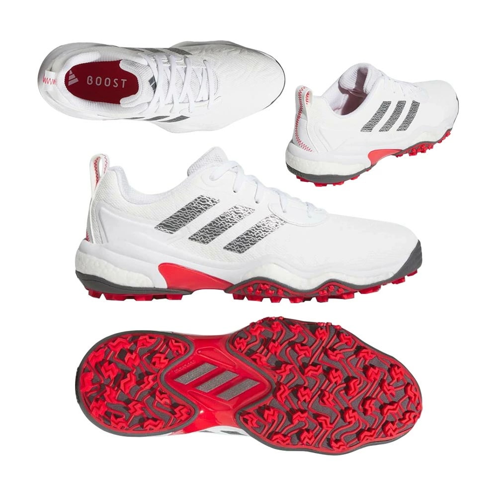 コードカオス25 スパイクレスシューズ IH8448 ホワイト/グレー/レッド 2025