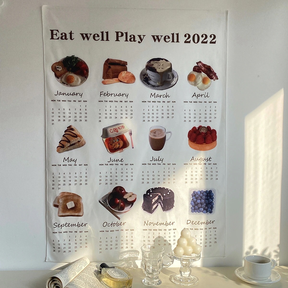 每日更新カレンダー コットン 24 韓国 新作