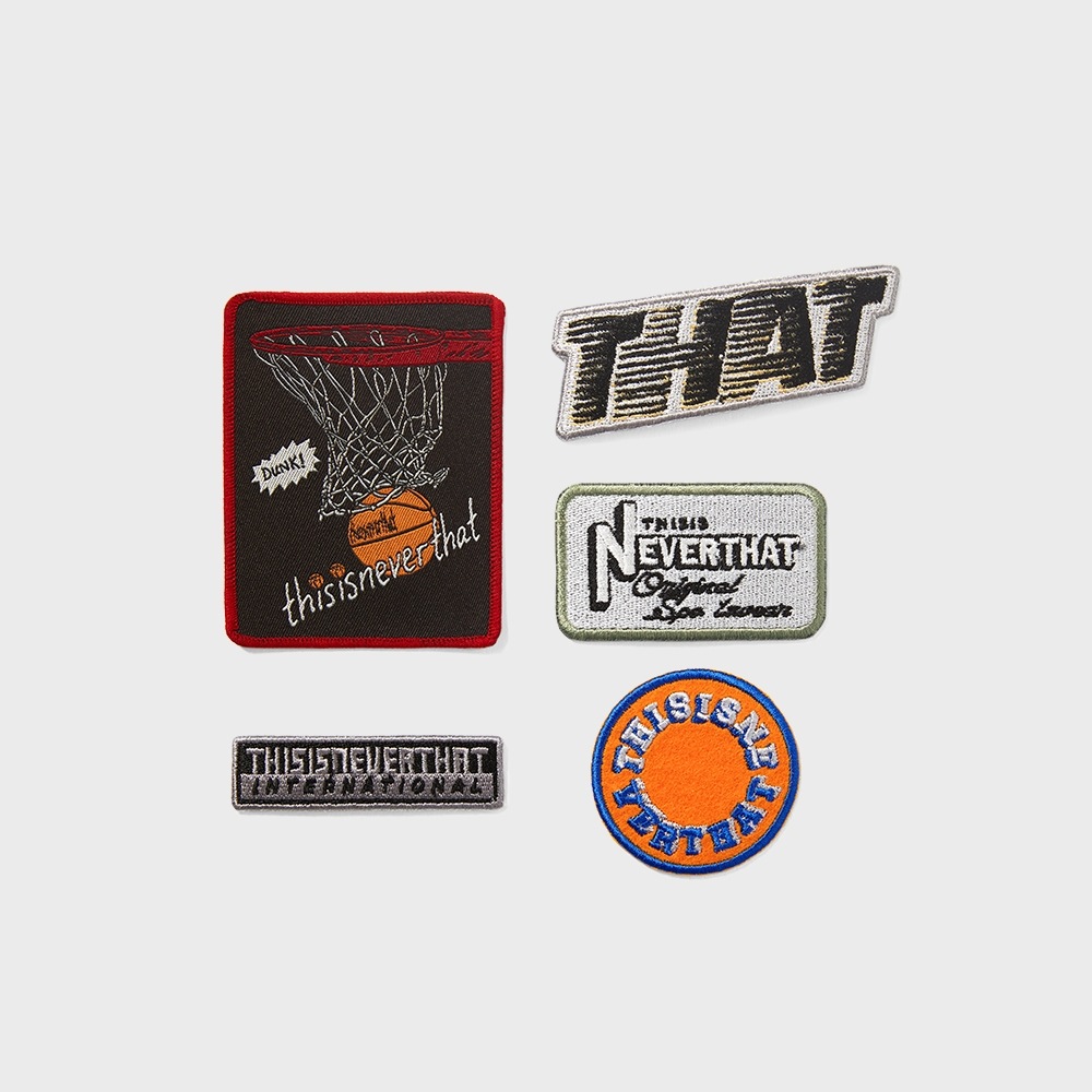 This IS Never Tat TNT アイロンオンパッチセットマルチ