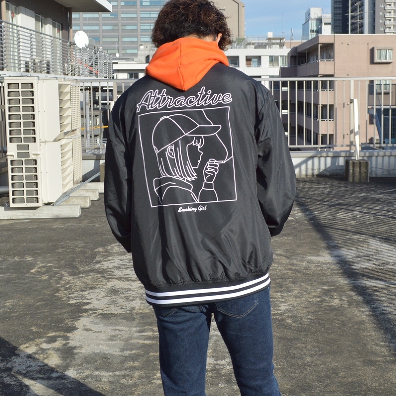 スモーキングガール スタジャン