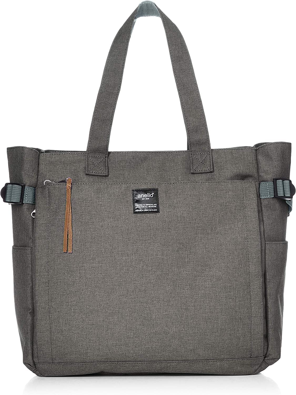 アネロ トートバッグ A4 大容量 10ﾎﾟｹｯﾄ多収納 POST ATC3132Z グレー