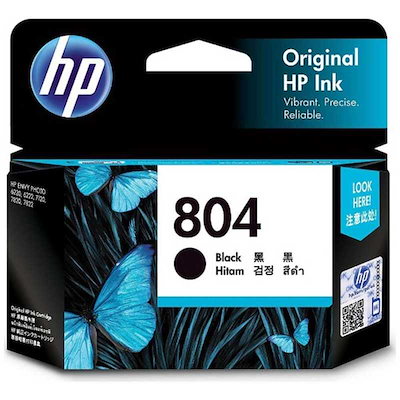 他サイト： HP　純正 HP 804 インクカートリッジ(黒)　6N10AAの商品画像