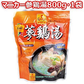 マニカー 参鶏湯 800g 1袋 サンゲタン 韓国 食品 食材 ...のサムネイル