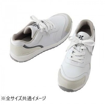 アイトス 51668 セーフティシューズ（男女兼用） ホワイト 23.0cm