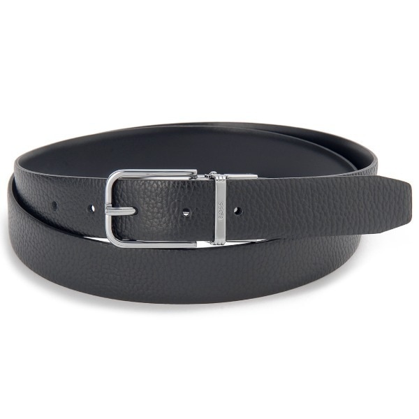 HUGO BOSS ヒューゴボス ベルト ブラック 50553288 001 REVERSIBLE BELT BLACK 並行輸入品
