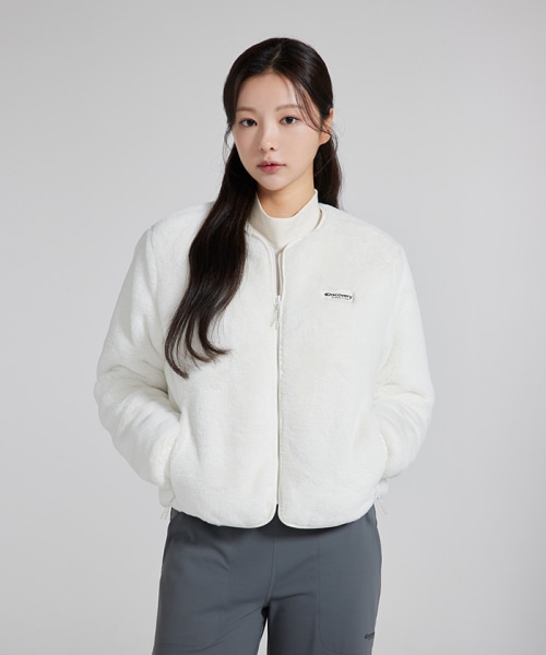 Discovery EXPEDITION Women s Eco-fur Jacket CREAM DWSS91 62