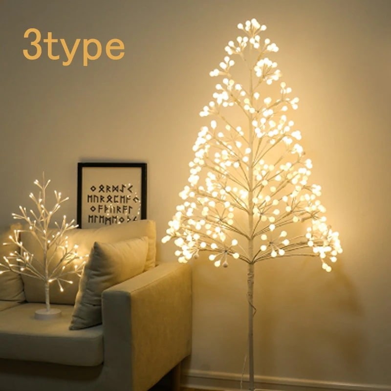 北欧 60cm おしゃれ LED インテ 84球 クリスマスツリー 暖か白い イルミネーションツリー