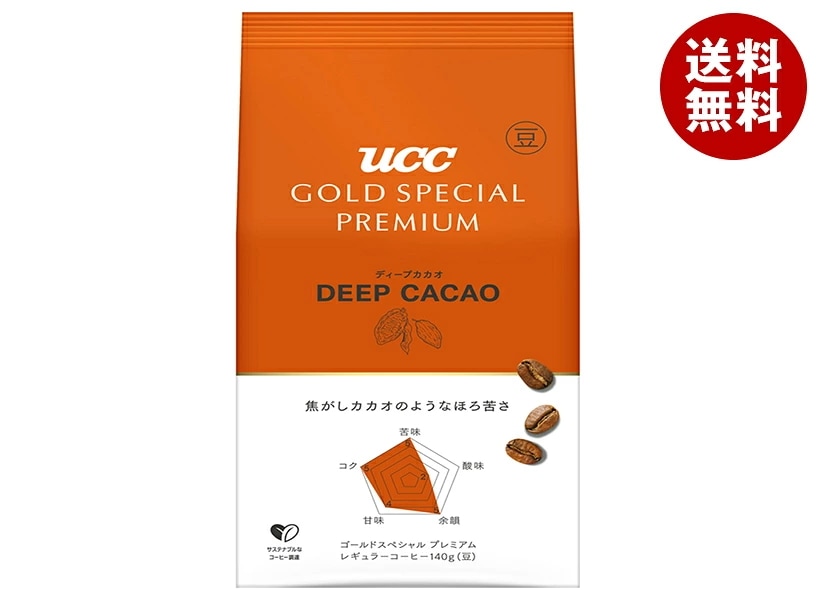 UCC GOLD SPECIAL PREMIUM 炒り豆 ディープカカオ 140g×12袋入
