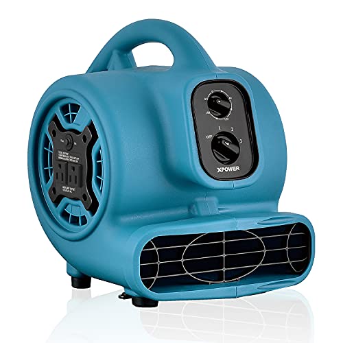 XPOWER P-230AT 送風機 電動送風機 エアムーバー 換気 送風 排気 速度レンジ調整可能 空気循環 省電力 複数色 低騒音 排風機