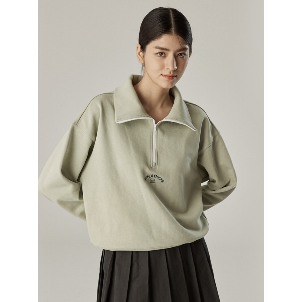 STPEAKNICKRアノラックTシャツエルグリーン