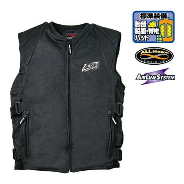 R&R ボディープロテクターベスト BK-M RR10061BKM