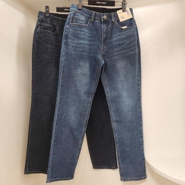 HC15 春 メンズ ウエストバンド スパンデックス 股上が楽なレギュラーフィット ジーンズ NQM266 (S45726537)