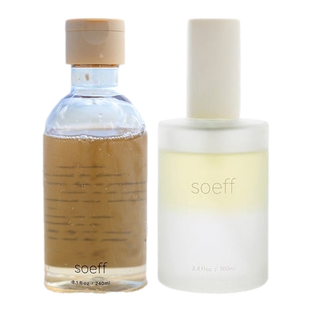 ソフプロフェッショナル summer　ナチュラルシャンプー とオイルインセラム　ピュア（PURE） のセット 240ml+100ml