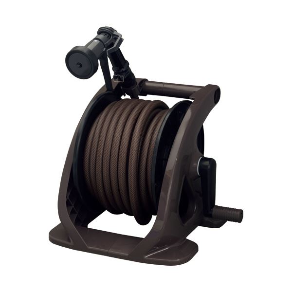（まとめ）タカギ ホースリールセット タフブラウン 20m R220TBR 1台[x5セット] 26,270円