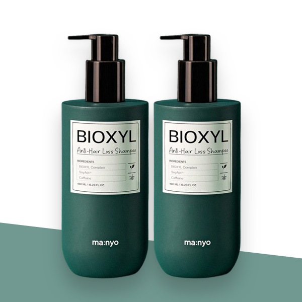 バイオクシル アンチヘアロスシャンプー 480ml+480ml/脱毛シャンプー
