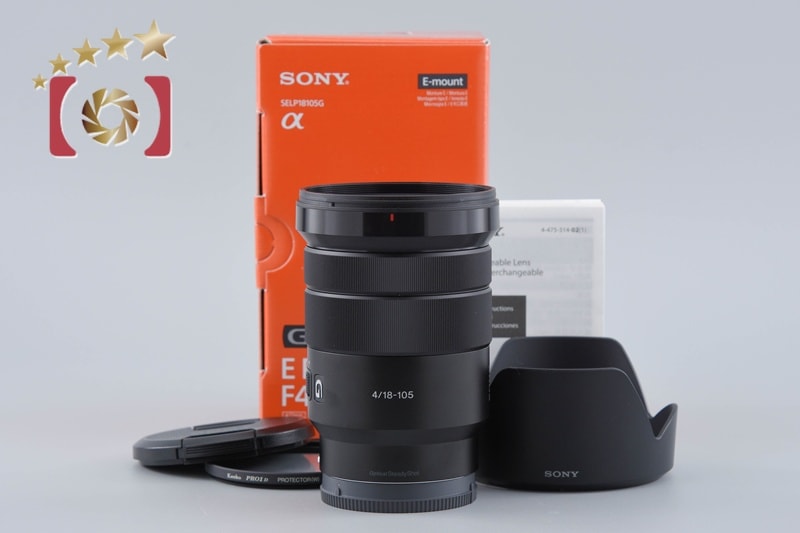 E PZ 18-105mm f/4 G OSS SELP18105G 元箱付き