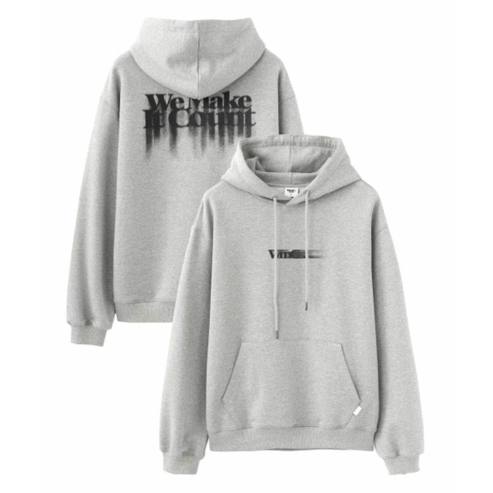 WMC Moving Logo Hoodie GREY O-MOBAL4Z95404