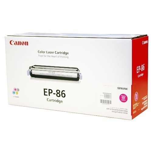 （まとめ買い）純正 レーザープリンタ用トナー EP-86 マゼンタ [x3]