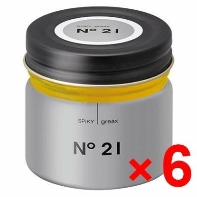 【送料無料】 イリヤ コスメティックス ／ スパイキー グリークス No.21 60g 【6個セット】／ サロン専売品 美容室専売品 グリース ワックス スタイリング