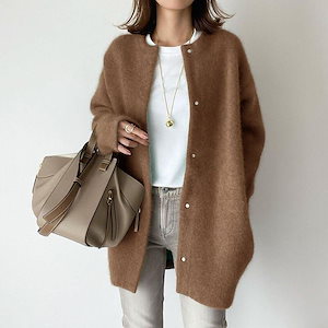 6Type ニットカーディガン レディース トップス 秋冬服