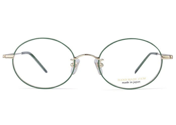ノヴァ NOVA h-3113 c.4 グリーン/ゴールド MADE IN JAPAN メガネ めがね 眼鏡