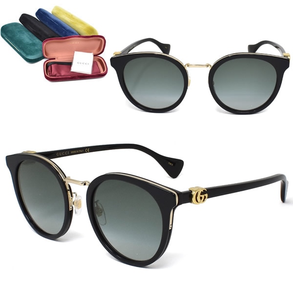 サングラス GG1181SK-001 アジアンフィット メンズ レディース ユニセックス ブラック グレーグラデーション