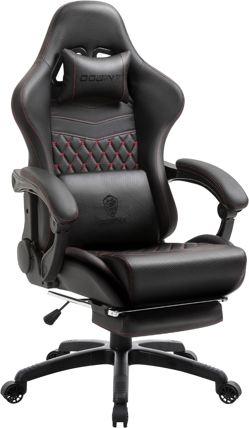 Gaming Chair, Office Chair, Recliner Chair, Vibration Function, New Carbon Fiber Leather, Ergonomic,