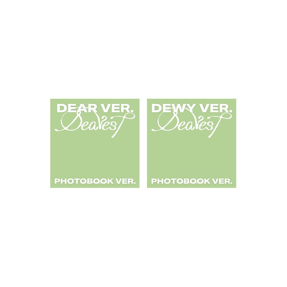 アルバム 2種セット / RESCENE - DEAREST / Photobook / dear / dewy