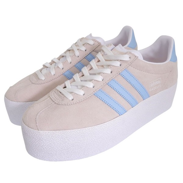 アディダスオリジナルス スニーカー シューズ 靴 レディース 厚底 24.5cm レザー FTWWHT ガゼル アップ Gazelle Up IH1292-245 adidas Originals