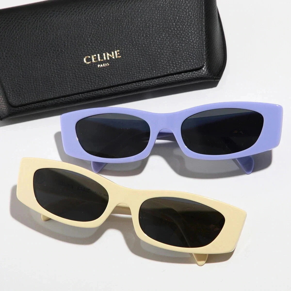 CELINE セリーヌ サングラス CL40245U レディース スクエア型 ロゴ フルリム アイウェア カラー2色 【ts】