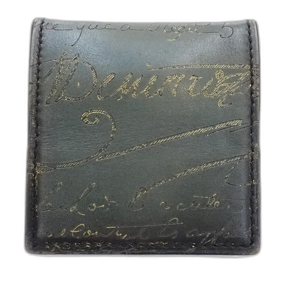 【中古】コインケース オリジンマネーパース レザー ダークグリーン メンズ /181889