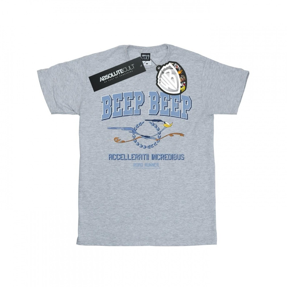(英国より直送) ルーニーテューンズメンズロードランナービープビープTシャツ