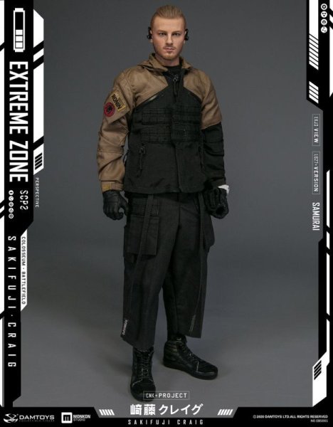 DAMTOYS EBS001 1/6 崎藤クレイグ アクションフィギュア