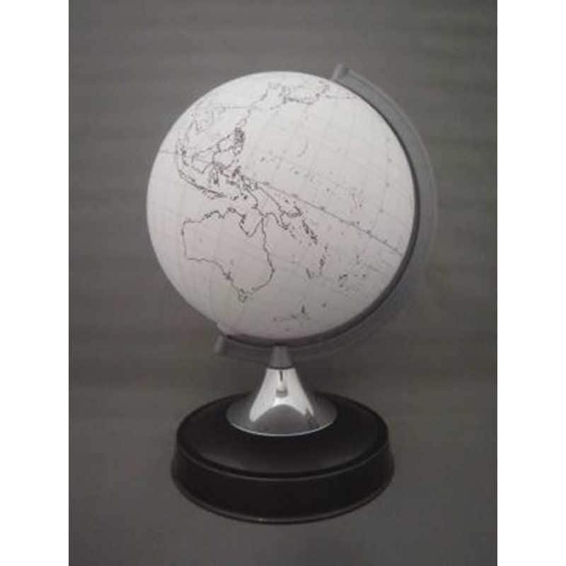 昭和カートン　白地図地球儀 21cm　21-WPFR