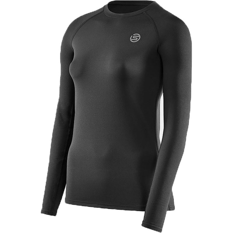 SKINS(スキンズ) SERIES-3 ウイメンズロングスリーブトップ ボディーケア ストレッチシャツ (18221315-019)