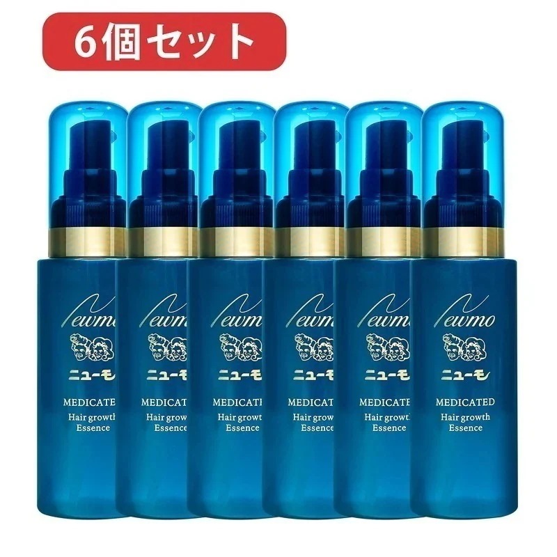 実物画像付き ファーマフーズ ニューモ 薬用育毛剤 医薬部外品 男女兼用 75ml　6個セット　育毛剤女性用　育毛剤男性用　養毛剤 薄毛 抜け毛サポートする 発毛促進 タマゴ ふけ 無添加育毛剤